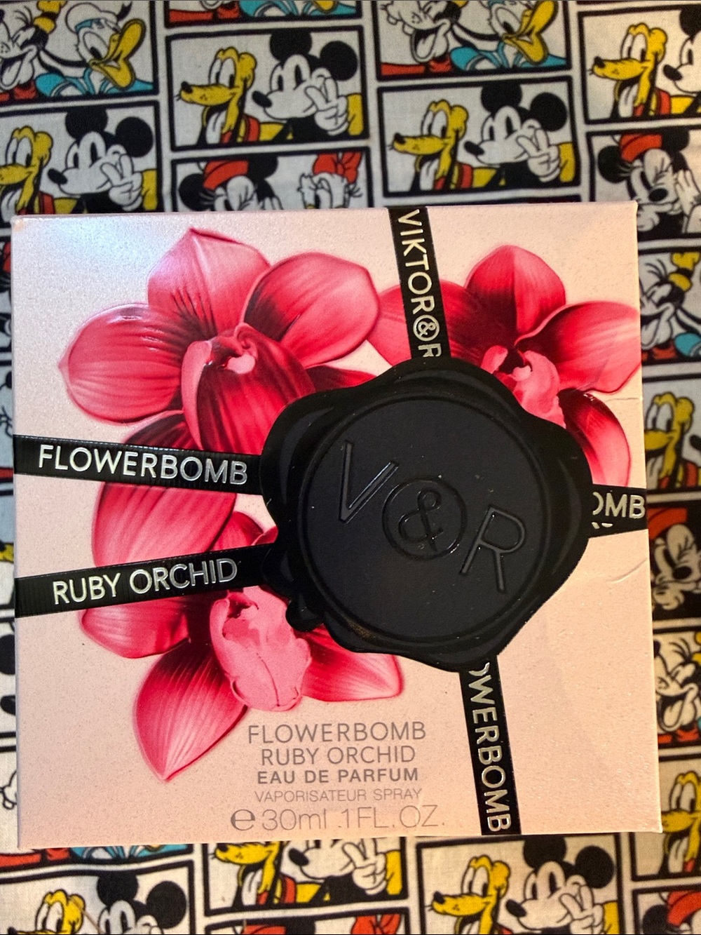 Viktor & Rolf Flowerbomb Ruby Orchid L'Eau de Parfum Pink Box New 30 ml 1 Fl oz